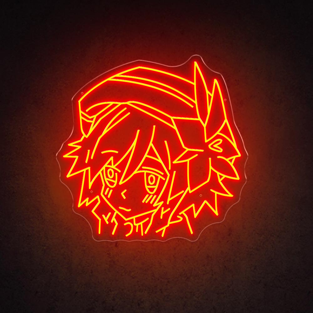 Genshin Venti Anime Neon Sign