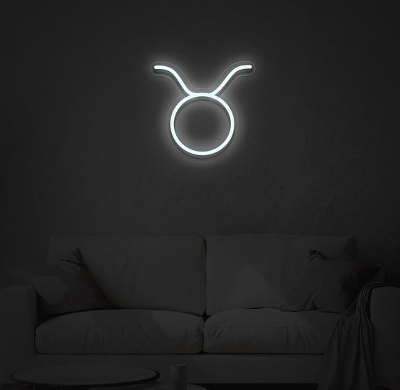 Twelve Zodiac Signs LED Neon Light Personality Decoration