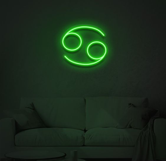Twelve Zodiac Signs LED Neon Light Personality Decoration