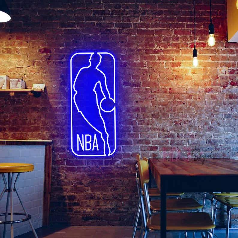 NBA Logo Neon Sign-3