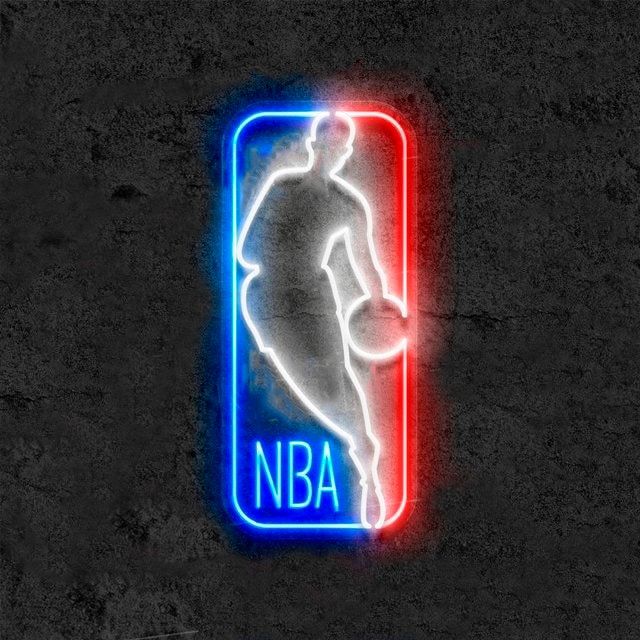 NBA Logo Neon Sign-1