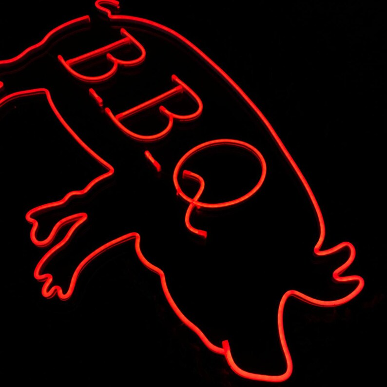 BBQ pig Led Neon Light