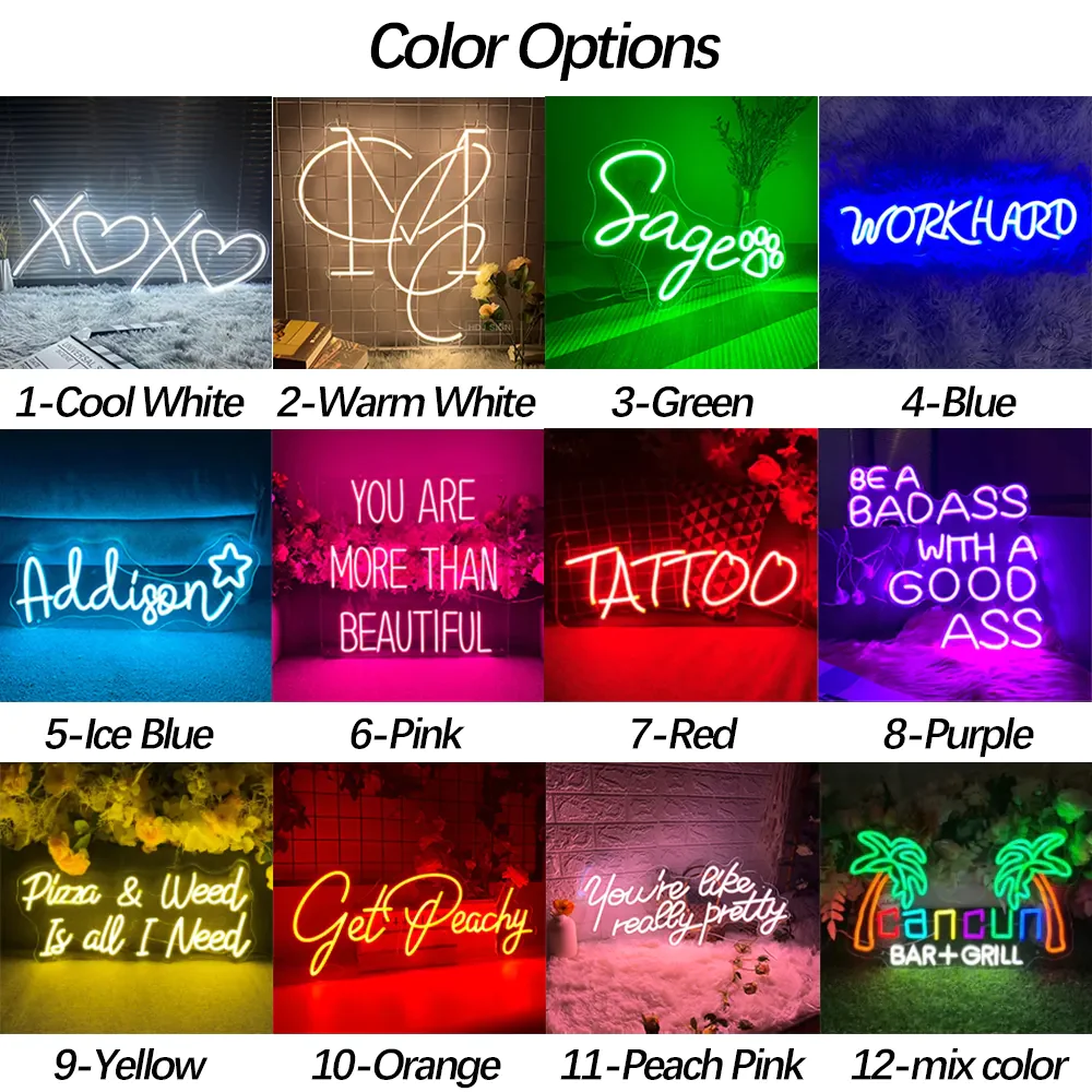 Dripping Sweat Led Sign Wall Decor Workout Neon Sign Gym Decor
