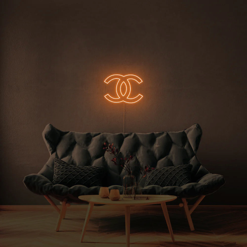 Chanel Logo Neon Sign