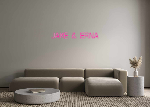 Custom Neon: Jake & Erna
