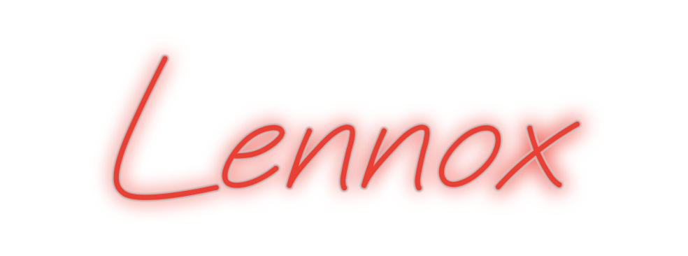 Custom Neon: Lennox
