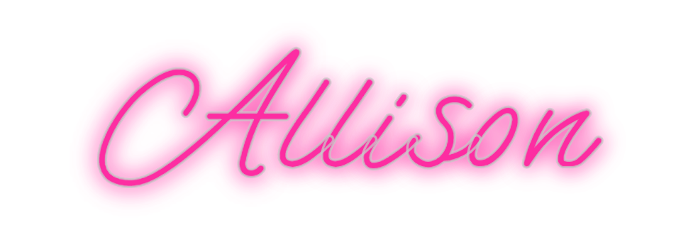 Custom Neon: Allison