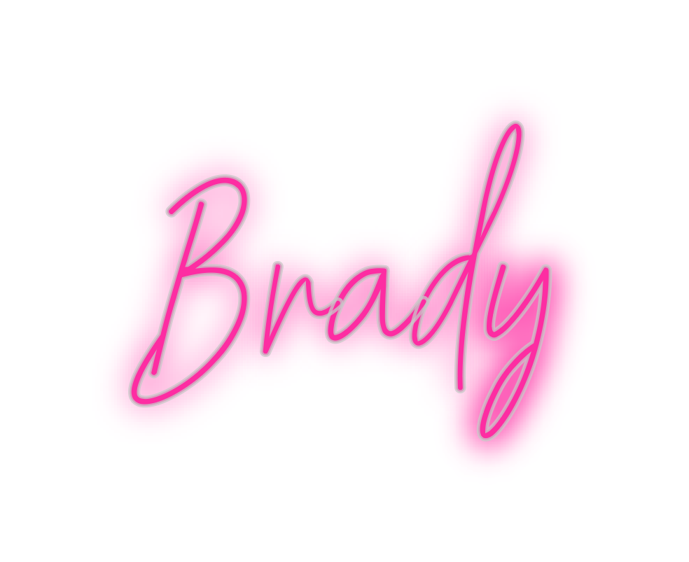 Custom Neon: Brady