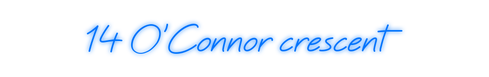 Custom Neon: 14 O'Connor c...