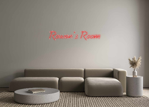 Custom Neon: Rowan’s Room