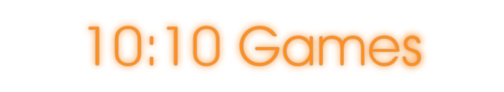 Custom Neon: 10:10 Games