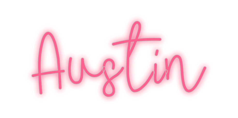 Custom Neon: Austin