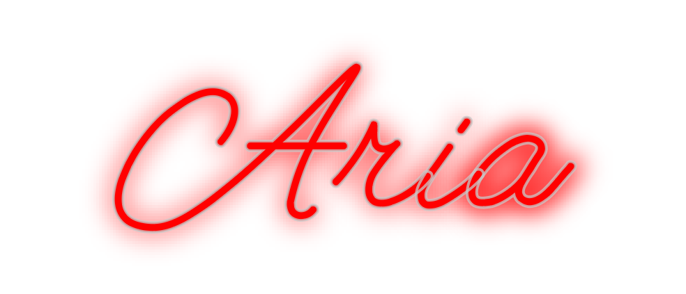 Custom Neon: Aria