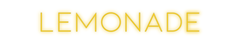 Custom Neon: Lemonade