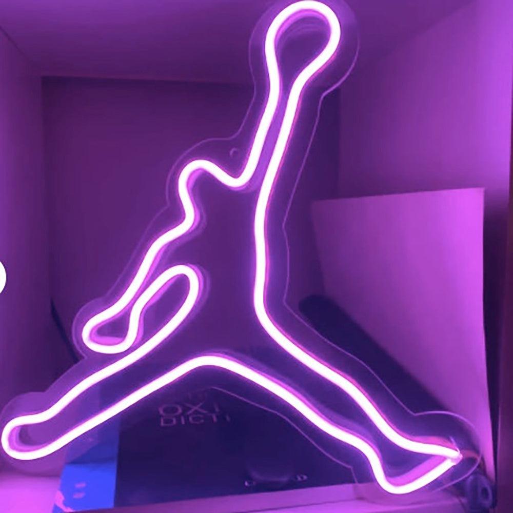 Air Jordan Jump Man Neon Sign-4