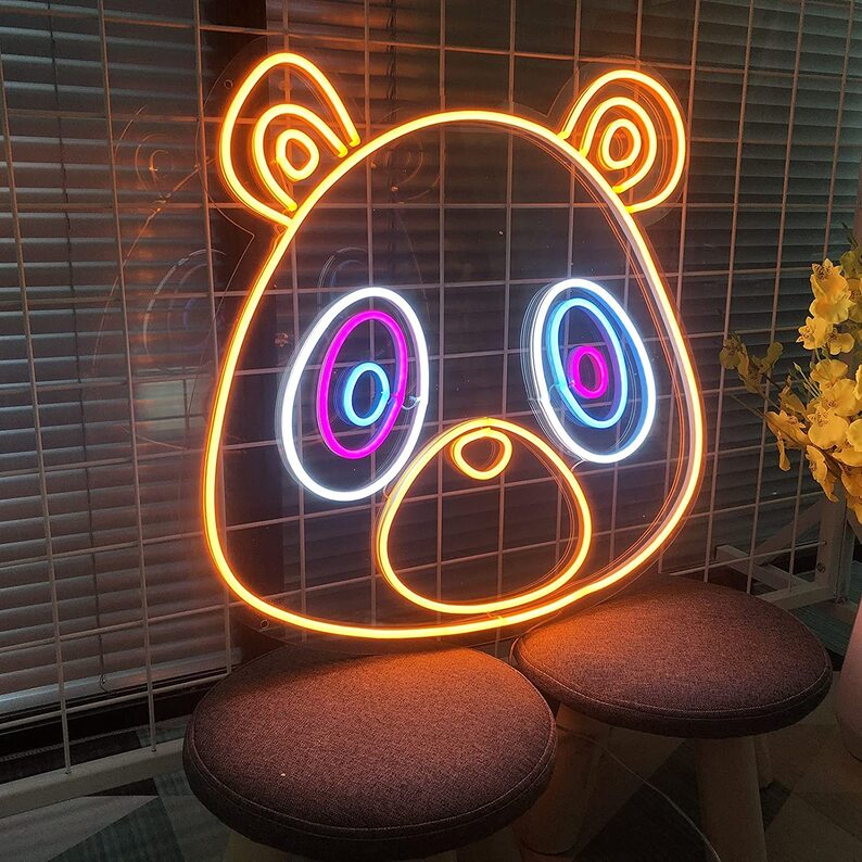 Panda Neon Sign
