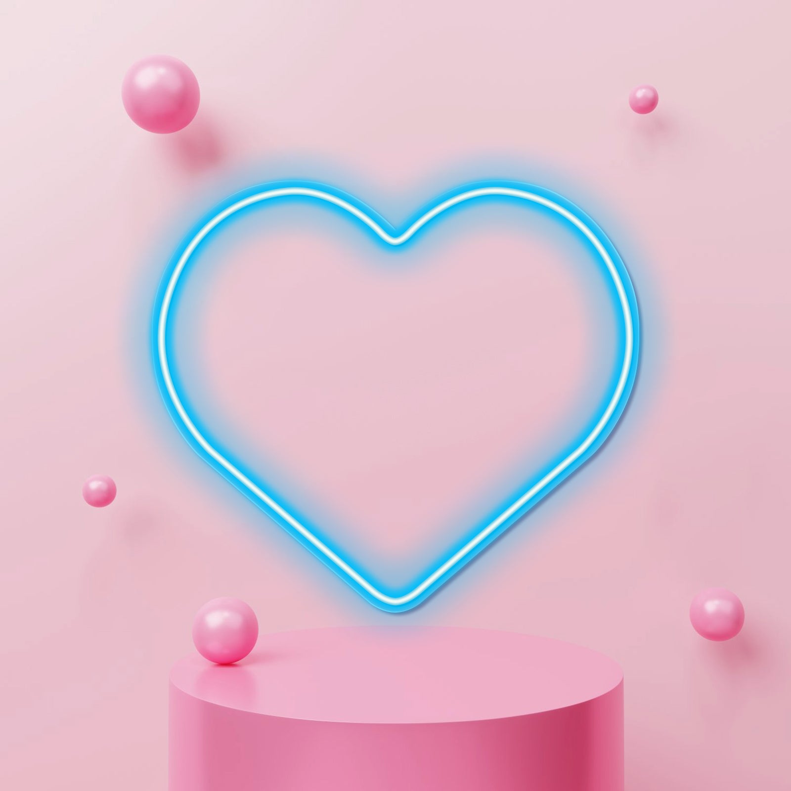 Custom Heart Neon Sign