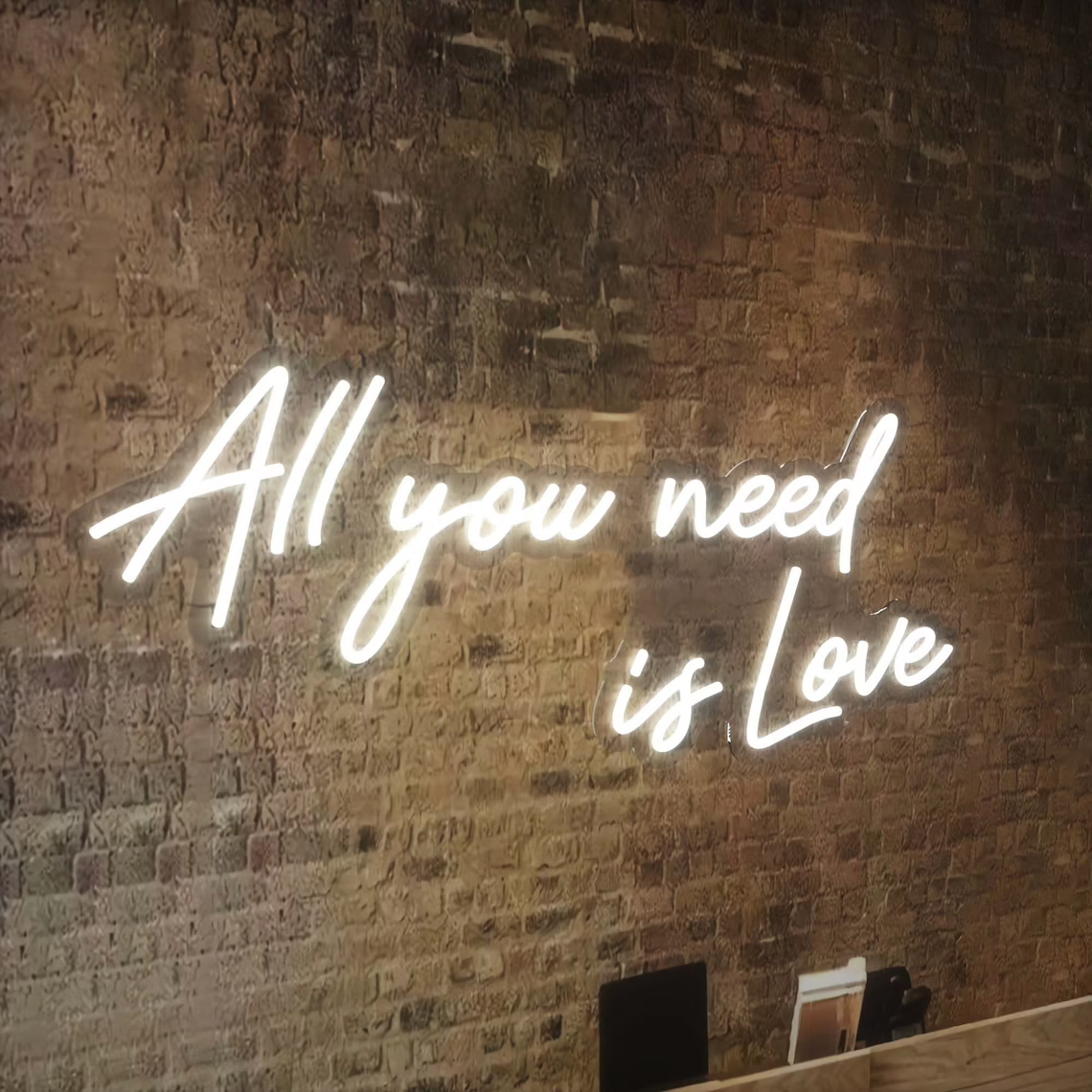 All You Need Is Love Neon Sign Lights Home