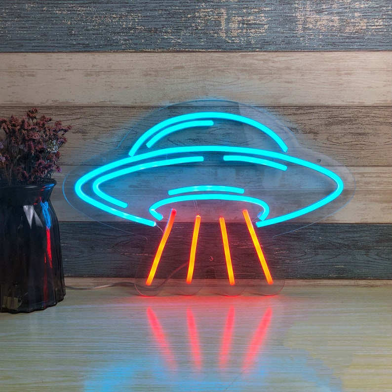 UFO Neon Sign