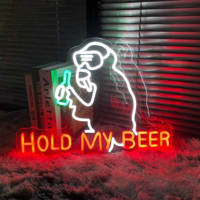 Hold My Beer LED Neon Sign