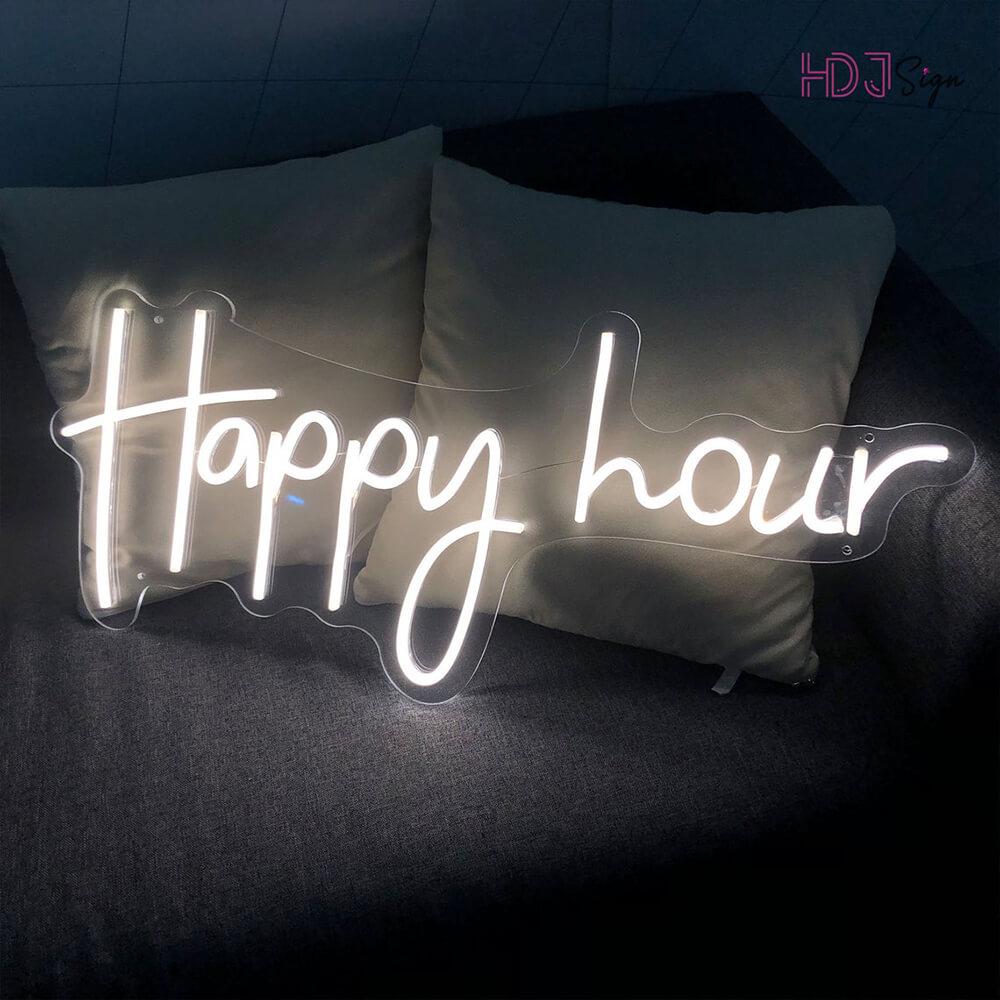 Happy Hour Neon Sign LED Lights