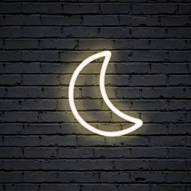 Moon LED Neon Sign Light – ZPLneon
