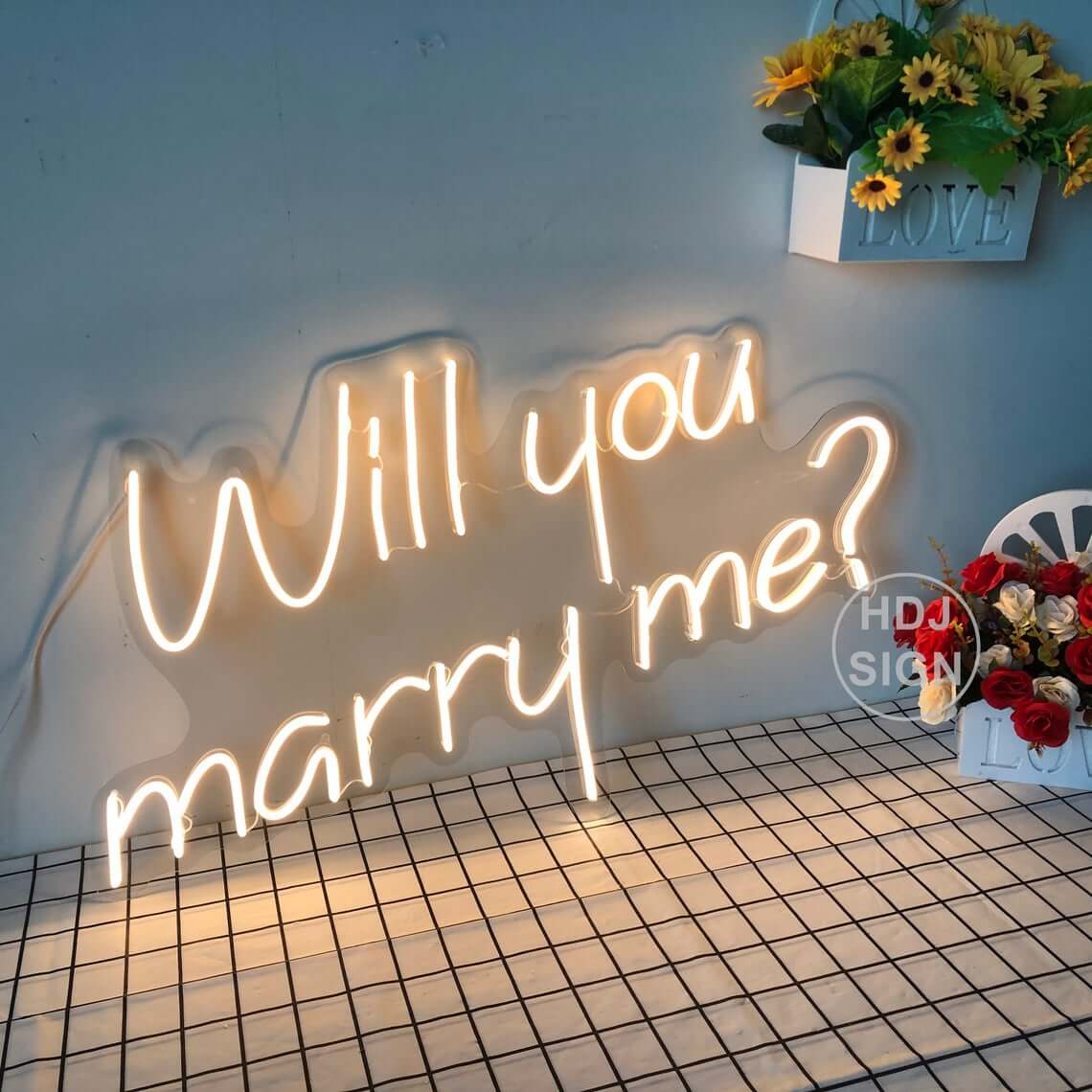 Will You Marry Me Neon Signs Lights