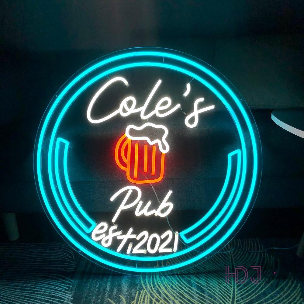 Bar Club LED Beer Sign
