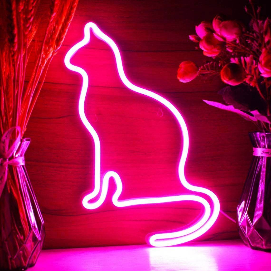 Cat Neon Sign Light