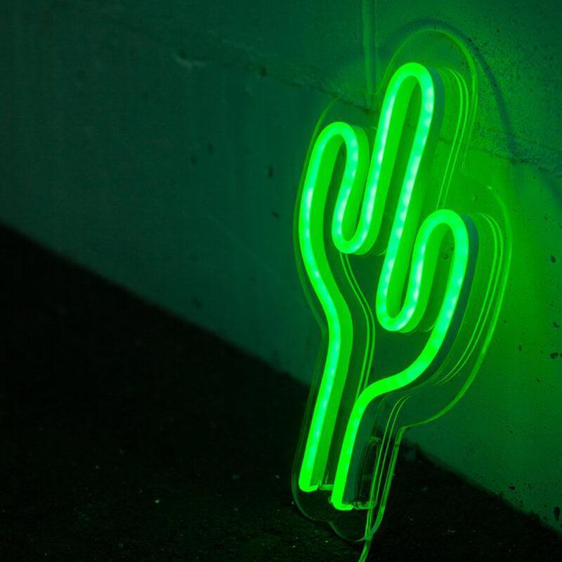 Cactus LED Neon Sign Light