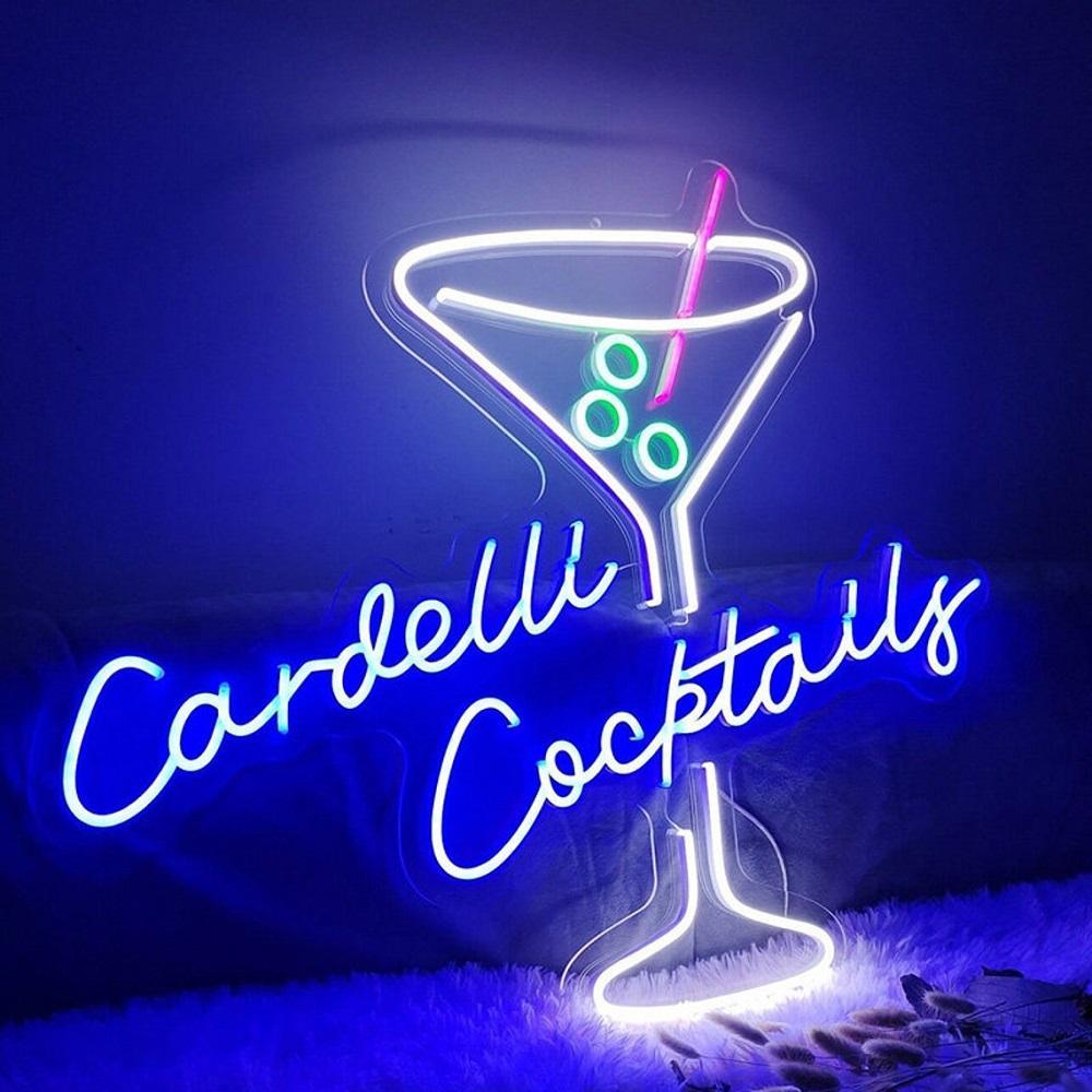 Cocktails neon sign