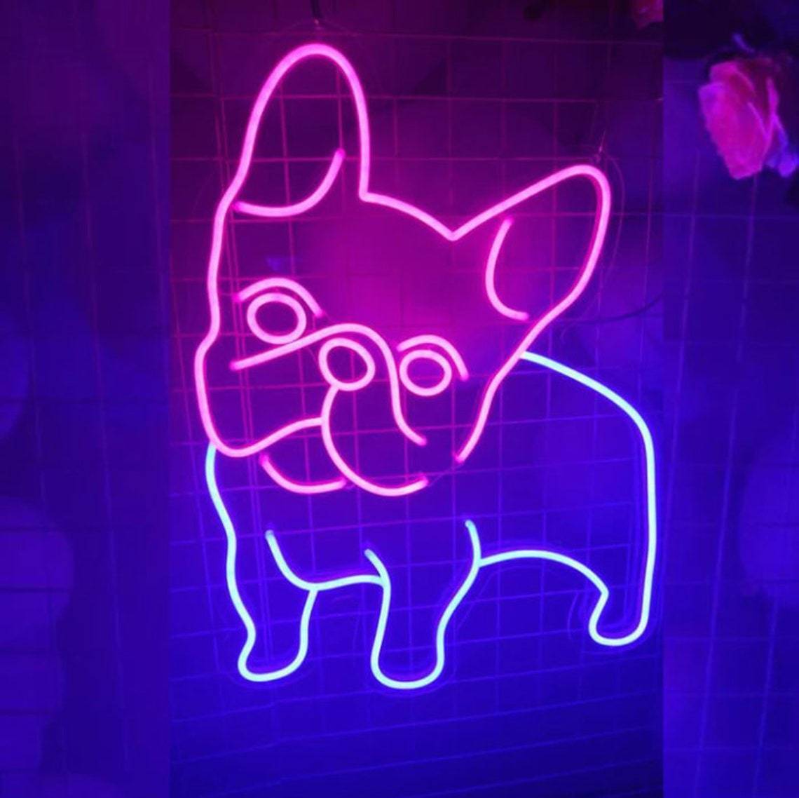 French Bulldog Decor Neon Sign