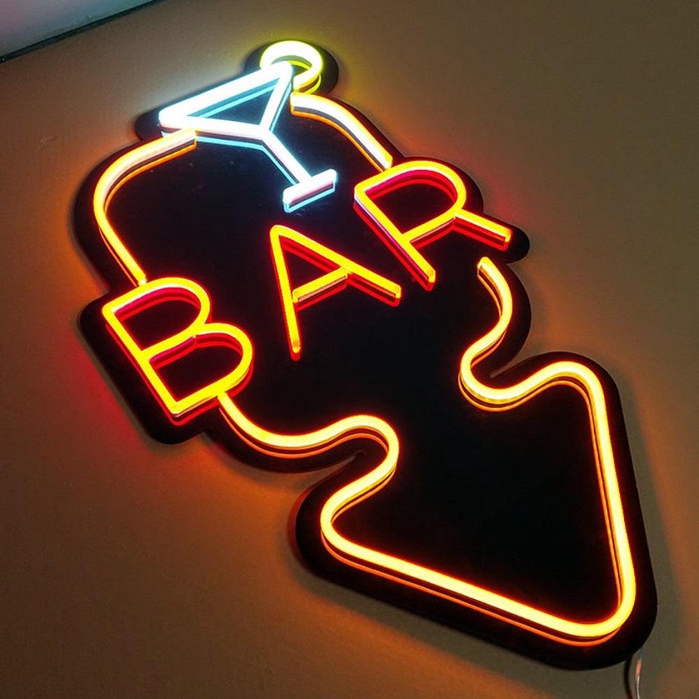 Arrow Bar LED Neon Sign