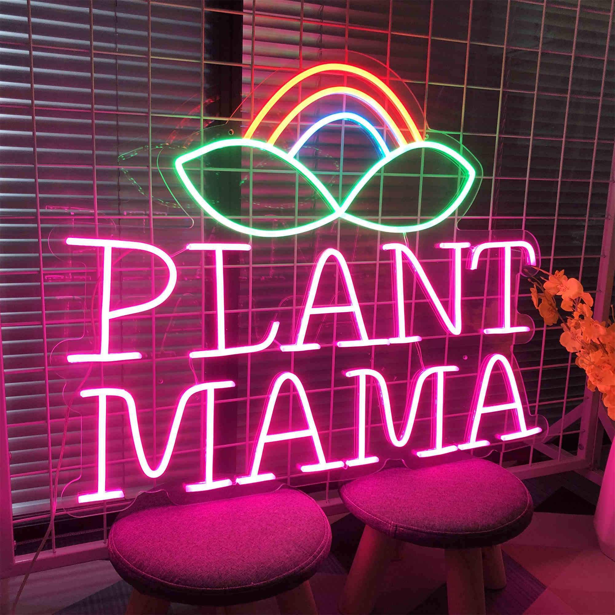 Plant Mama Neon Signs