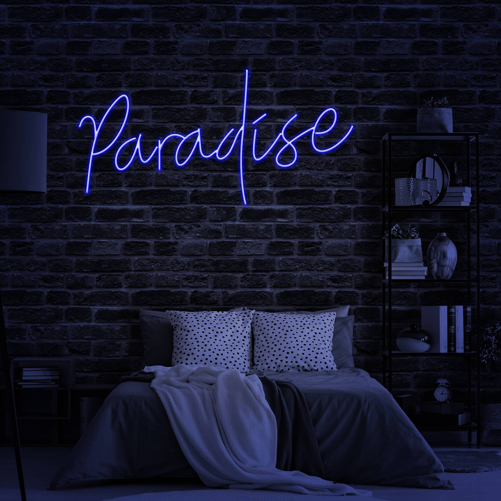 Paradise Neon Bar Sign Lights