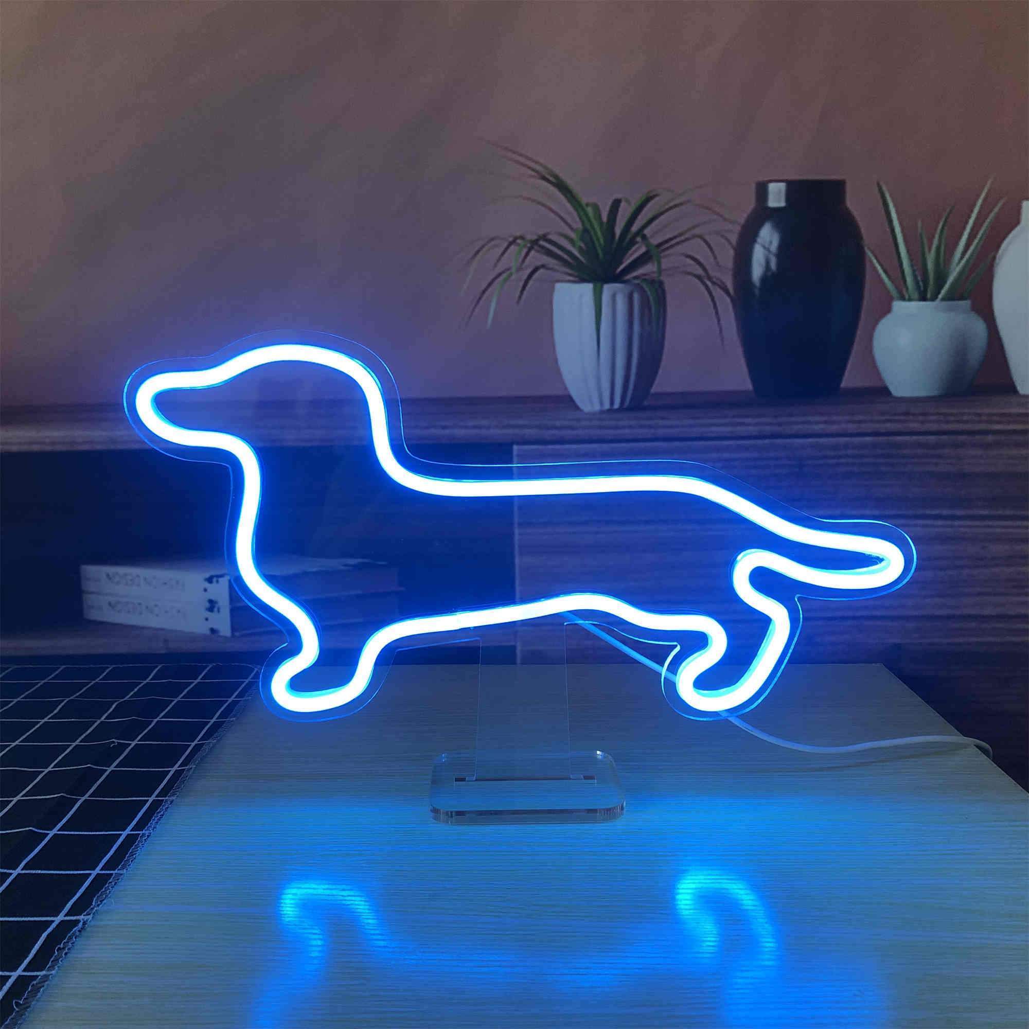 Puppy Small Neon Signs Lights