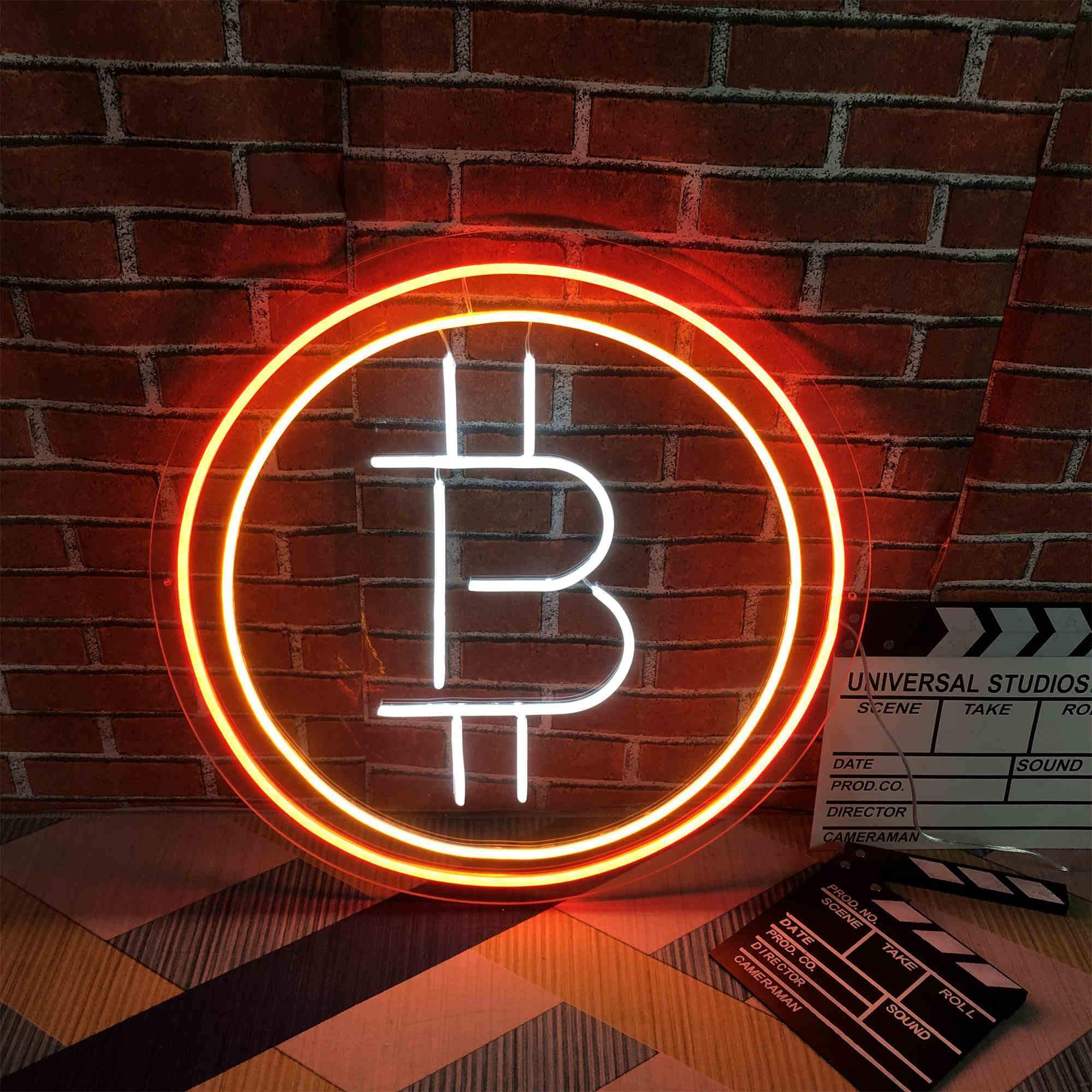 Bitcoin LED Neon Signs Lights | Neon Sign For Room – ZPLneon