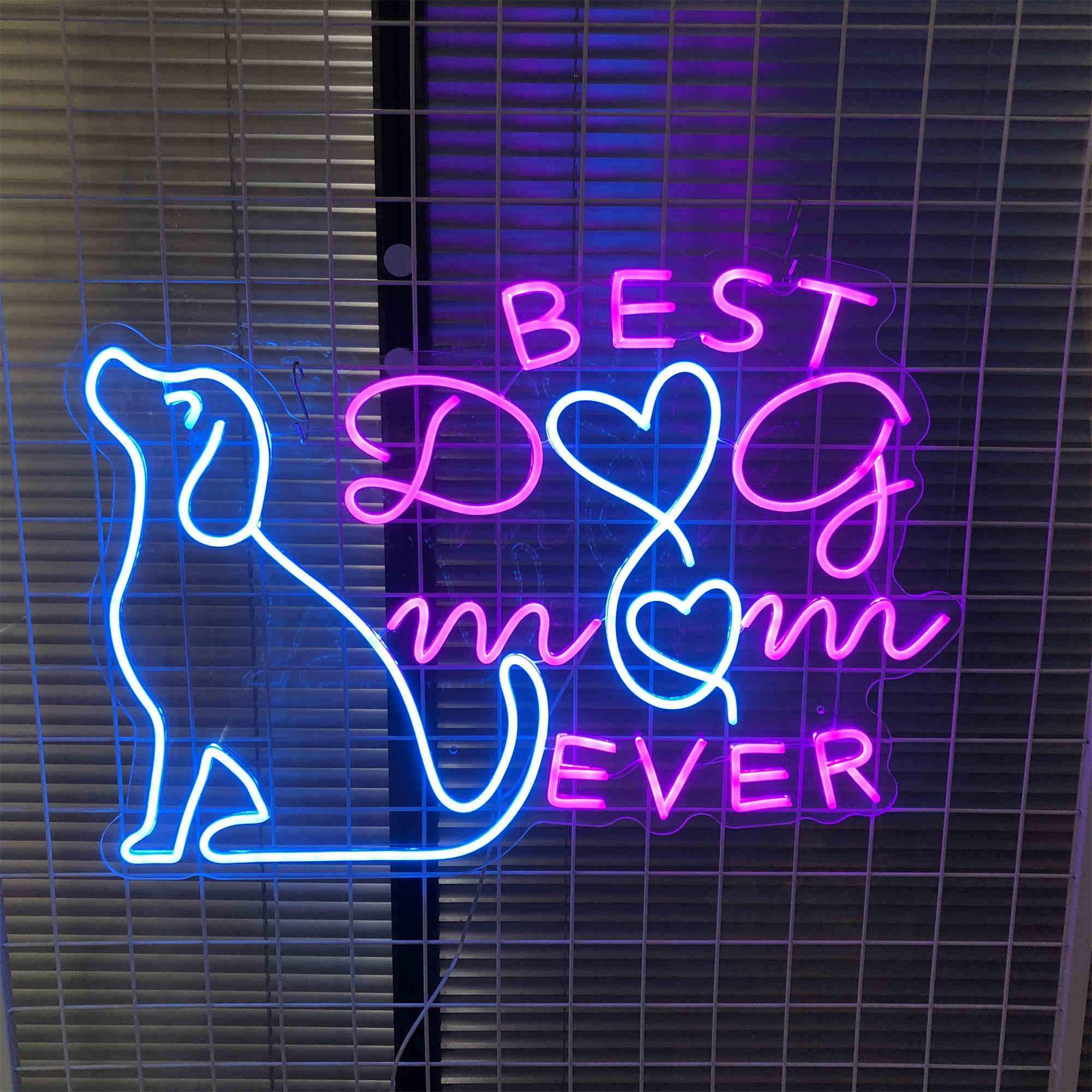 Best Dog Neon Sign Light