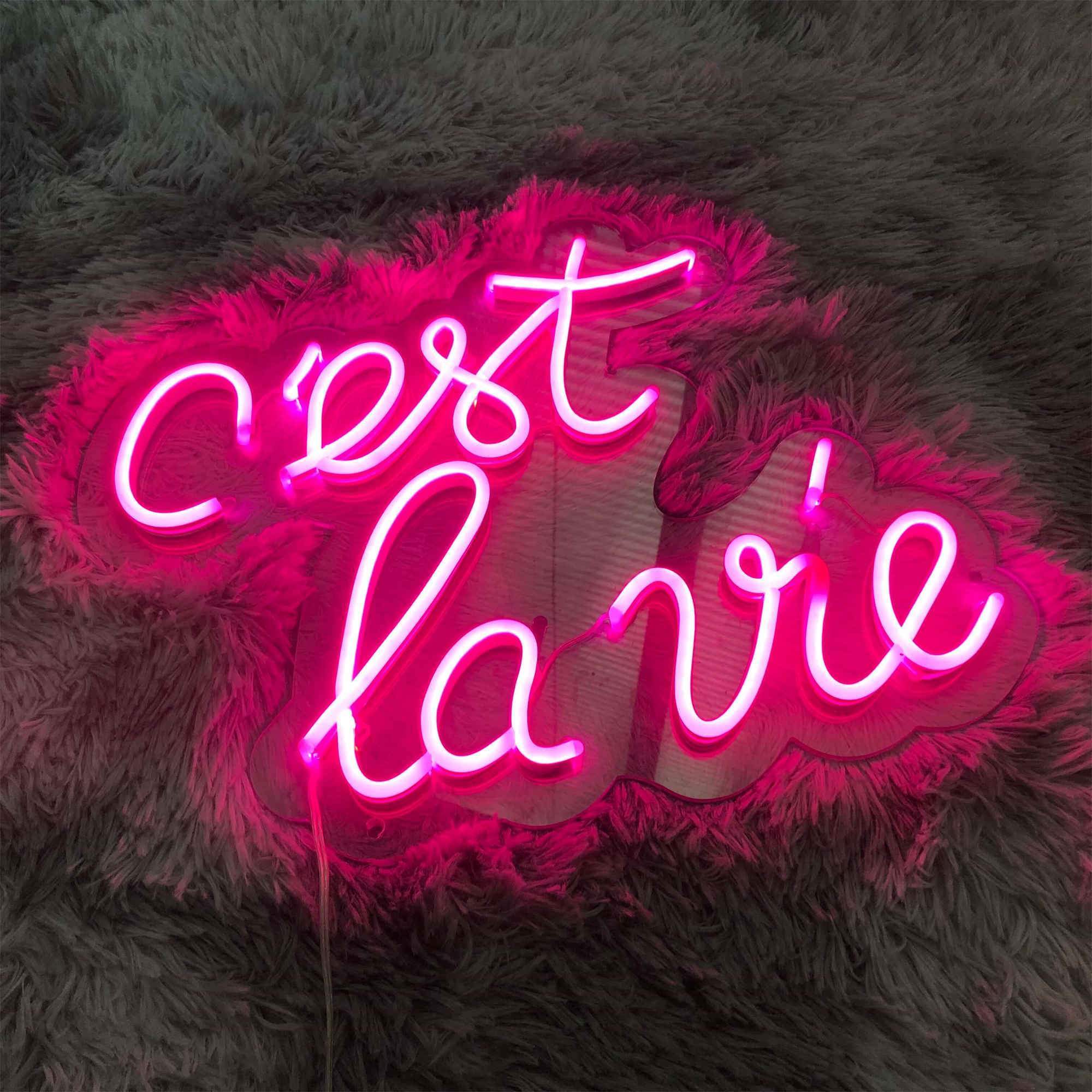 Cest La Vie Neon Signs Lights