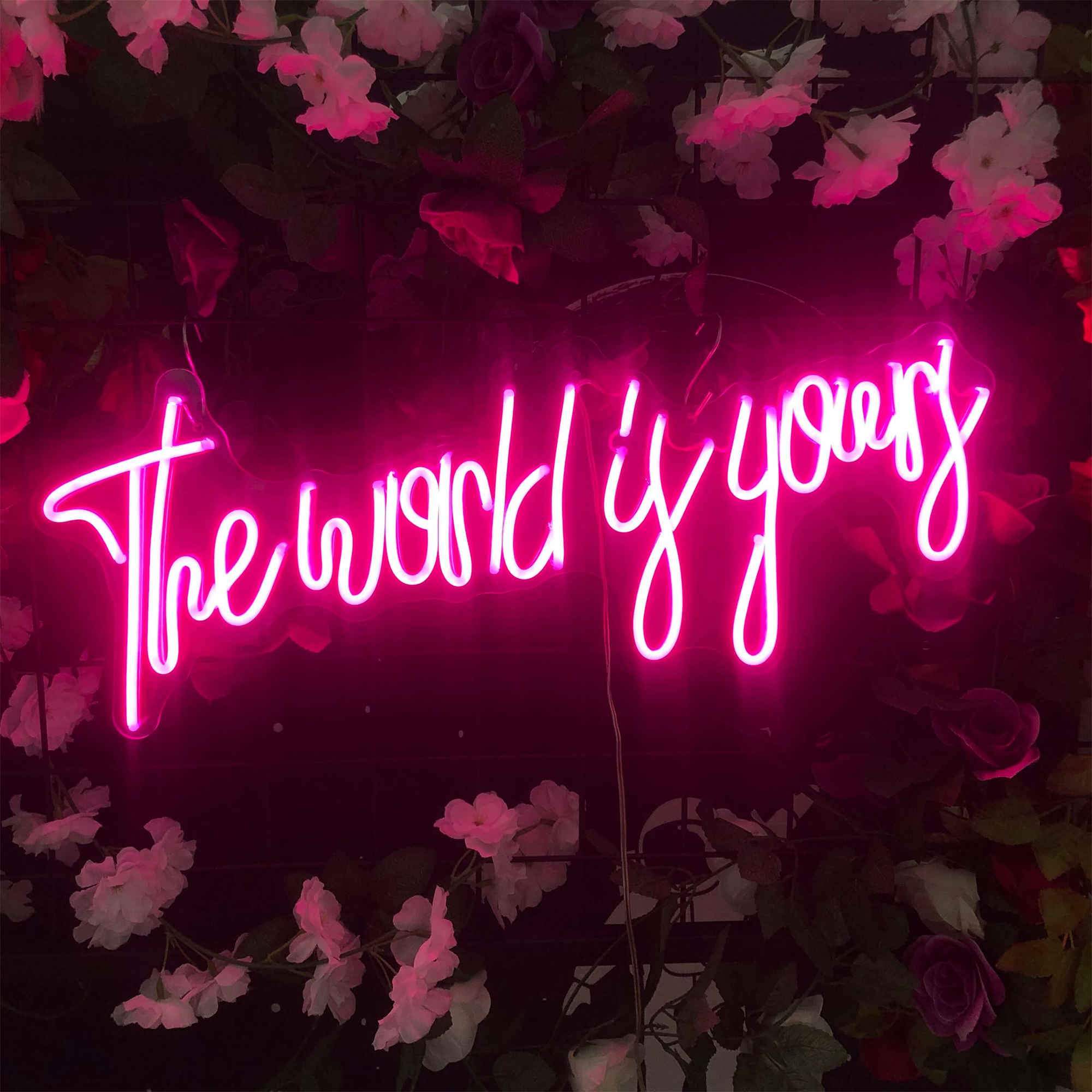 The World Is Yours Neon Signs