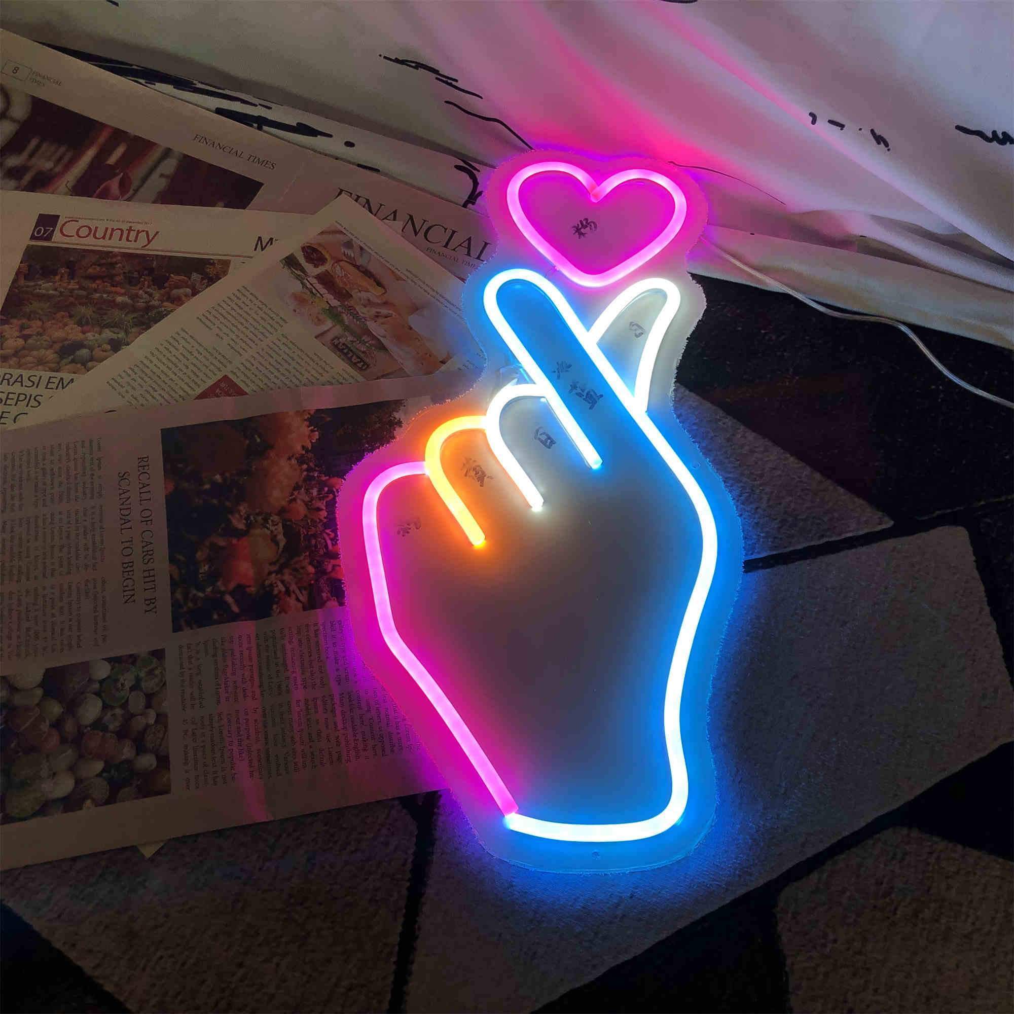 Than Heart Neon Signs