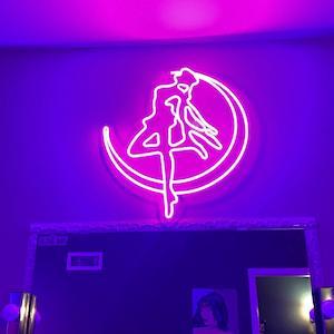 Sailor moon neon sign