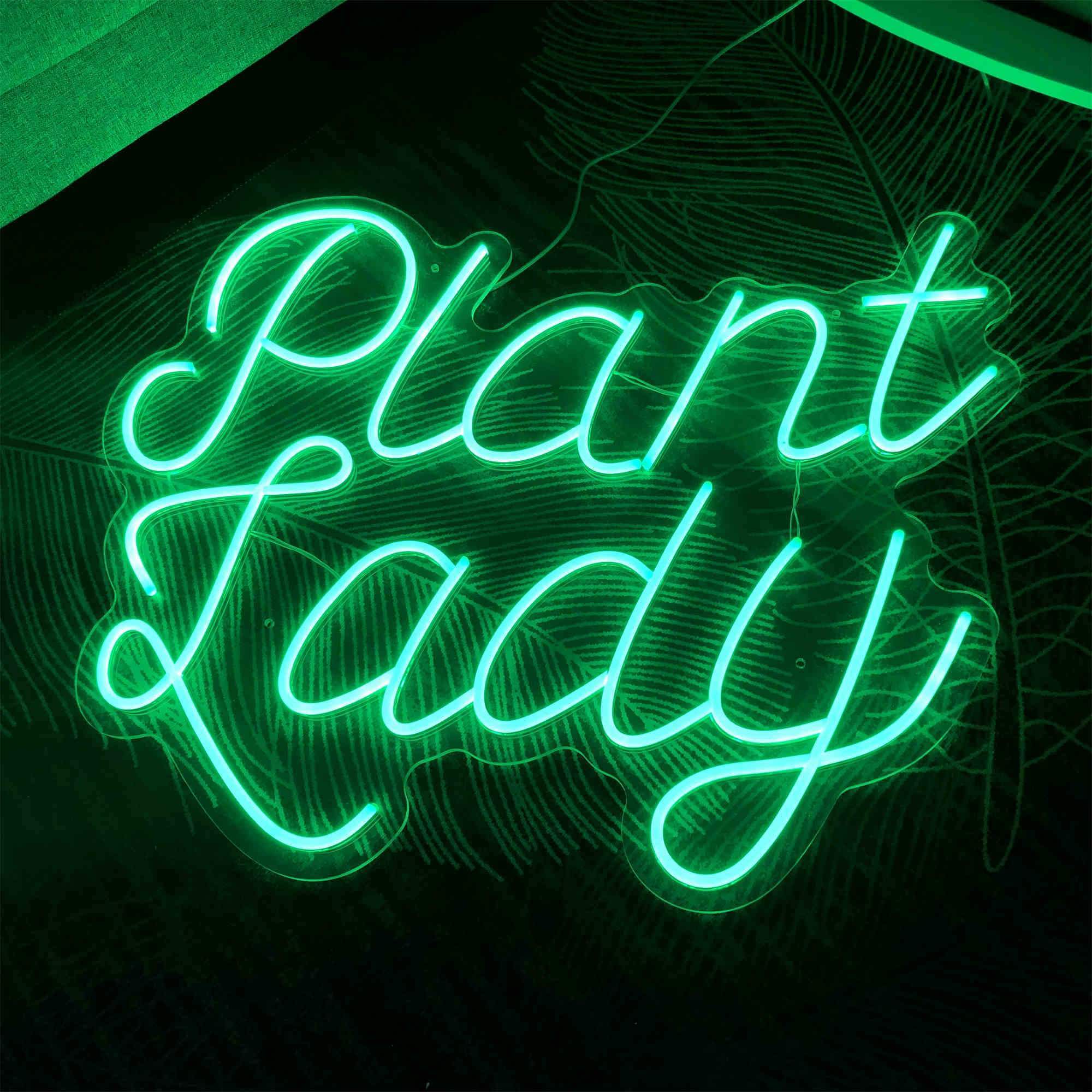Plant Lady Neon Signs