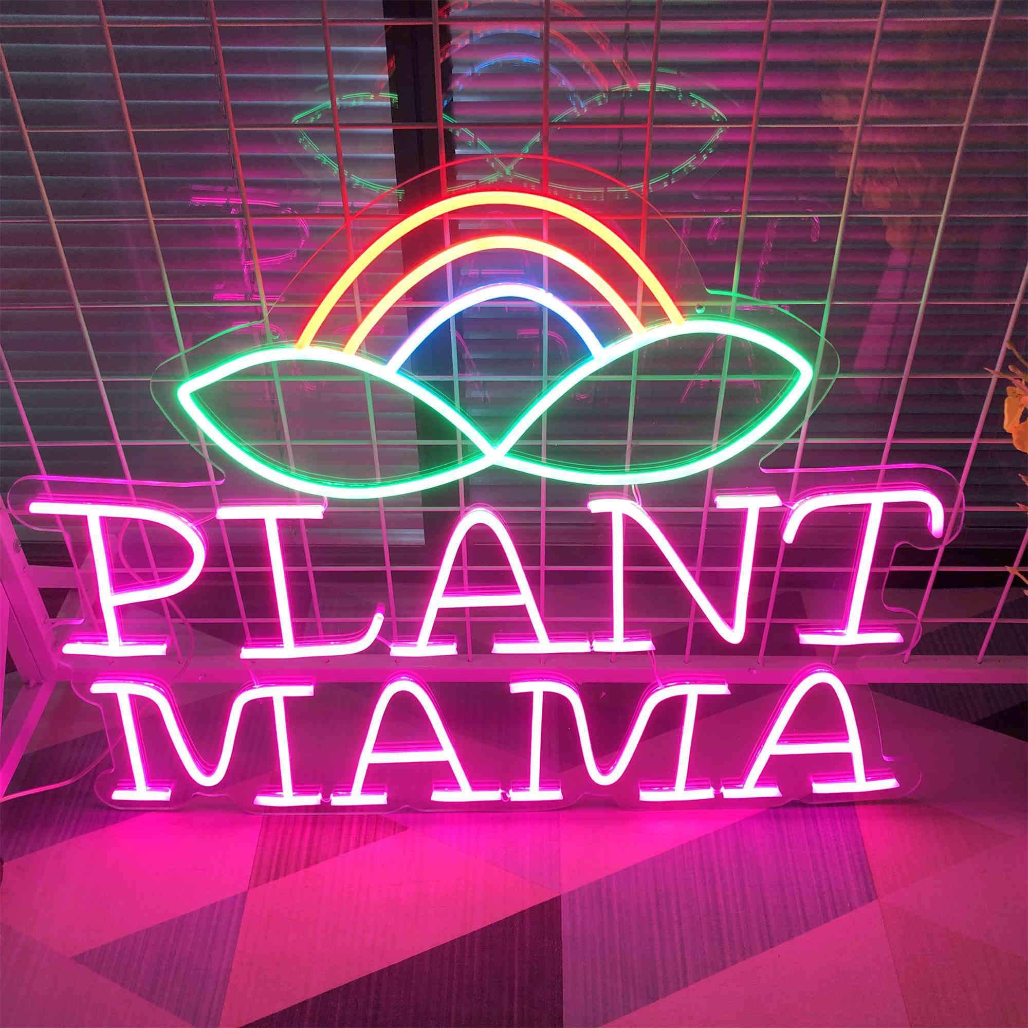 Plant Mama Neon Signs