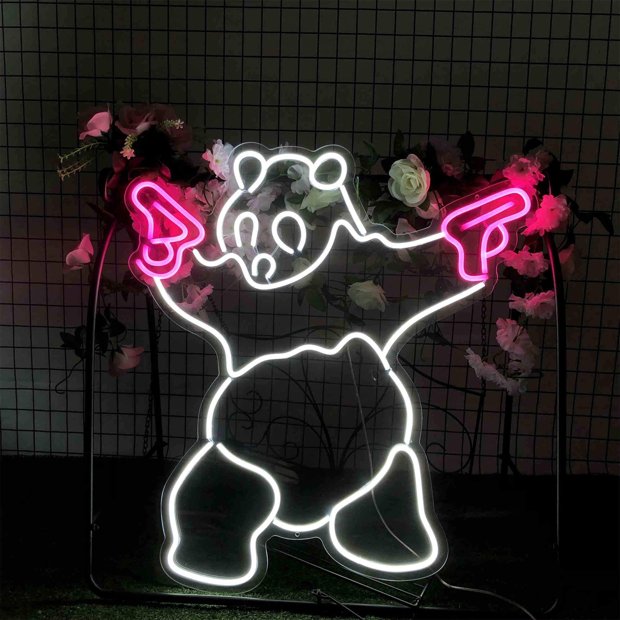 Kungfu Panda Neon Sign For Home
