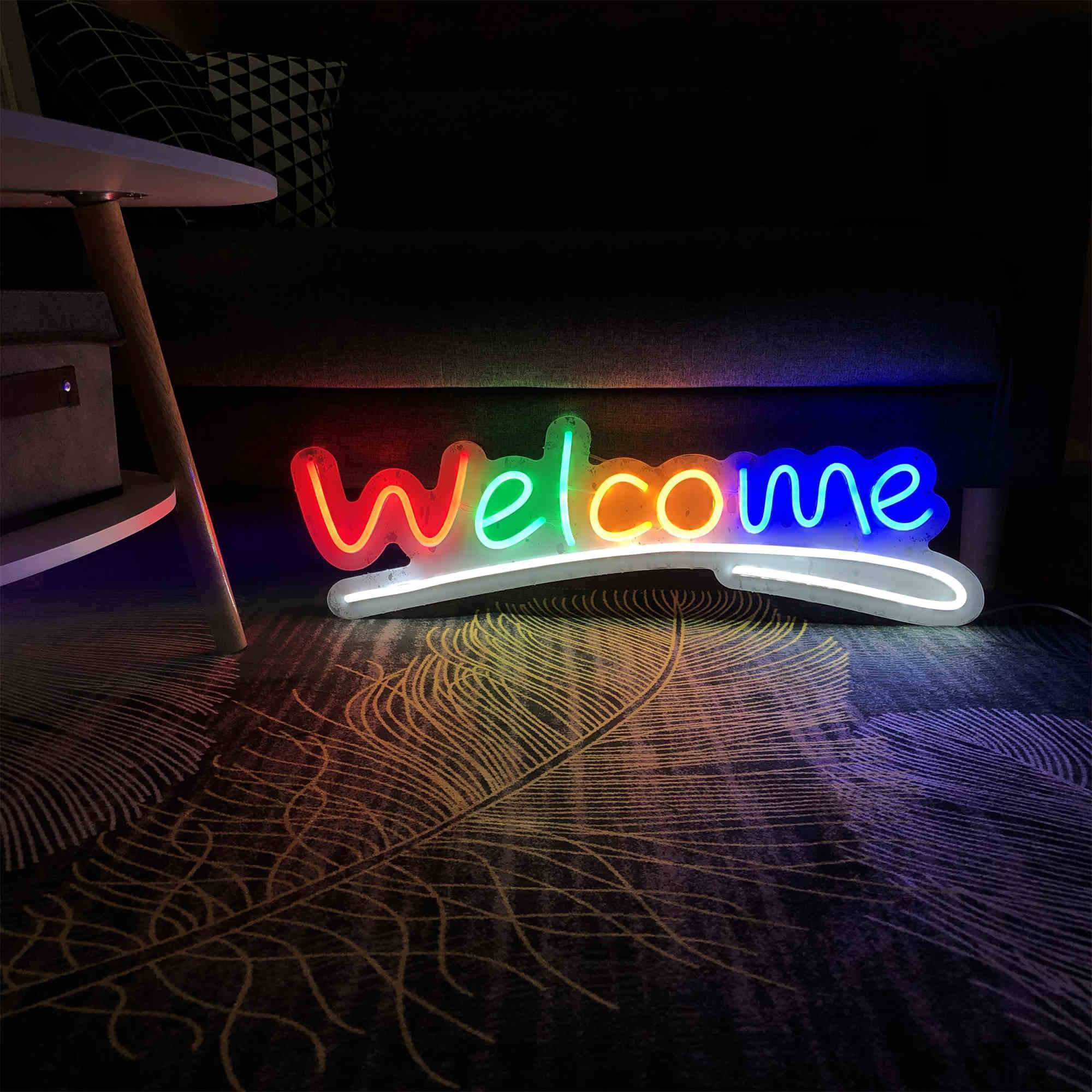 Welcome Neon LED Signs