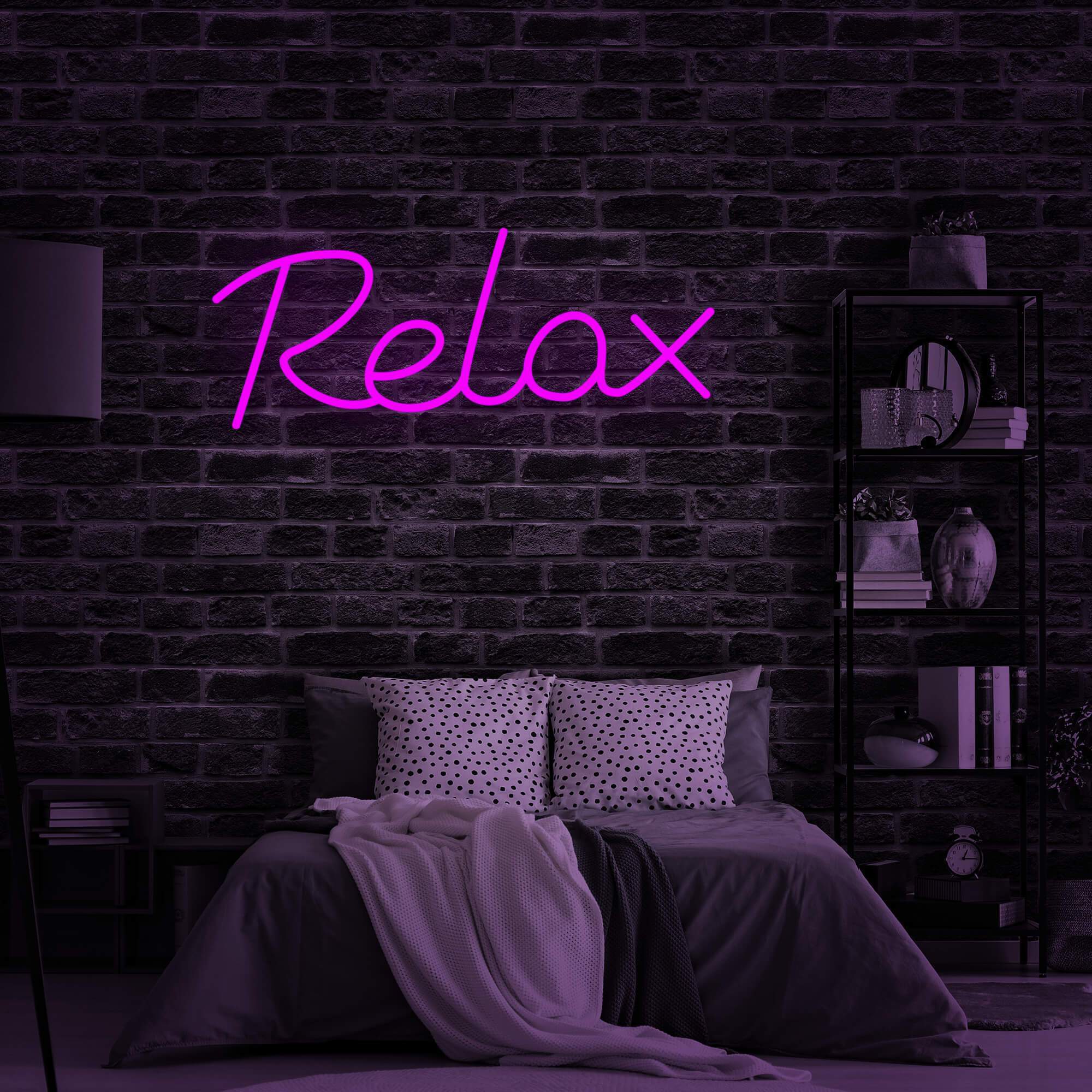 Relax Neon Bar Sign Party Lights