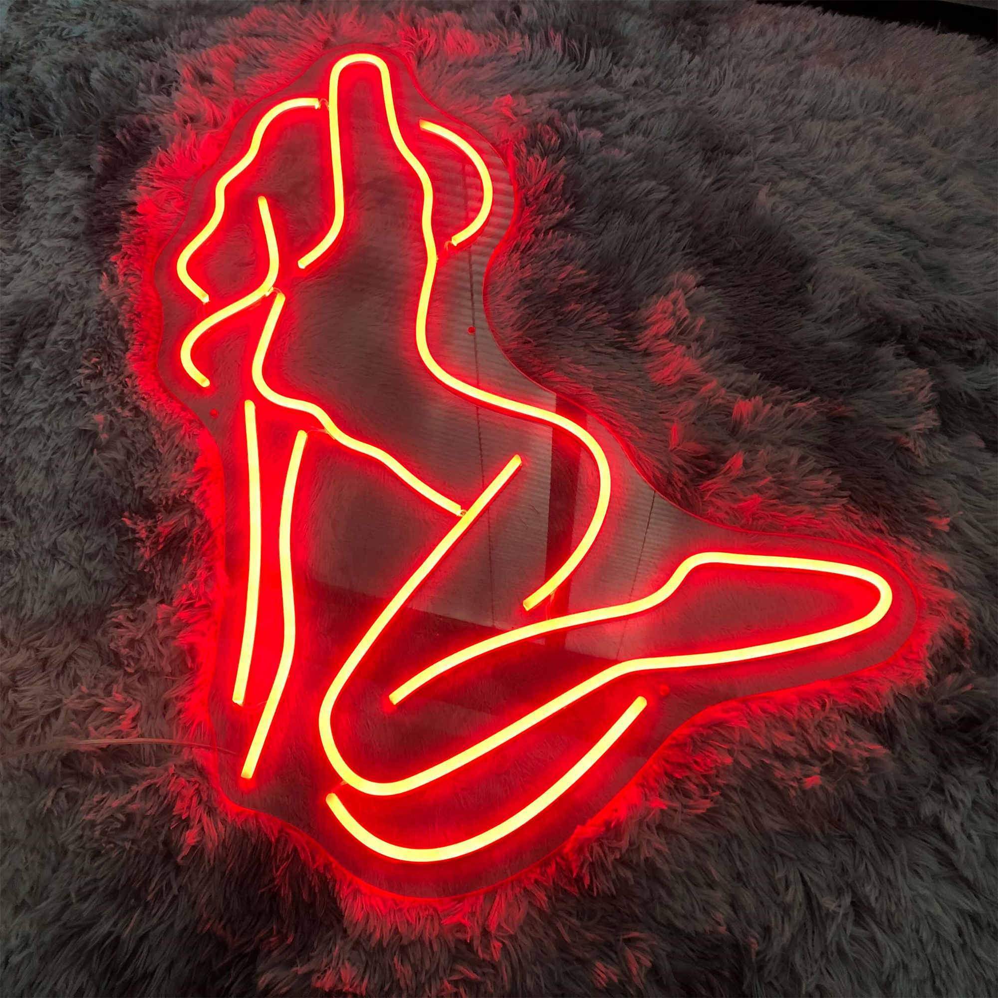 Sexy woman Neon Business Signs