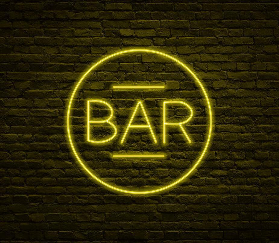 Graphic BAR Neon Signs