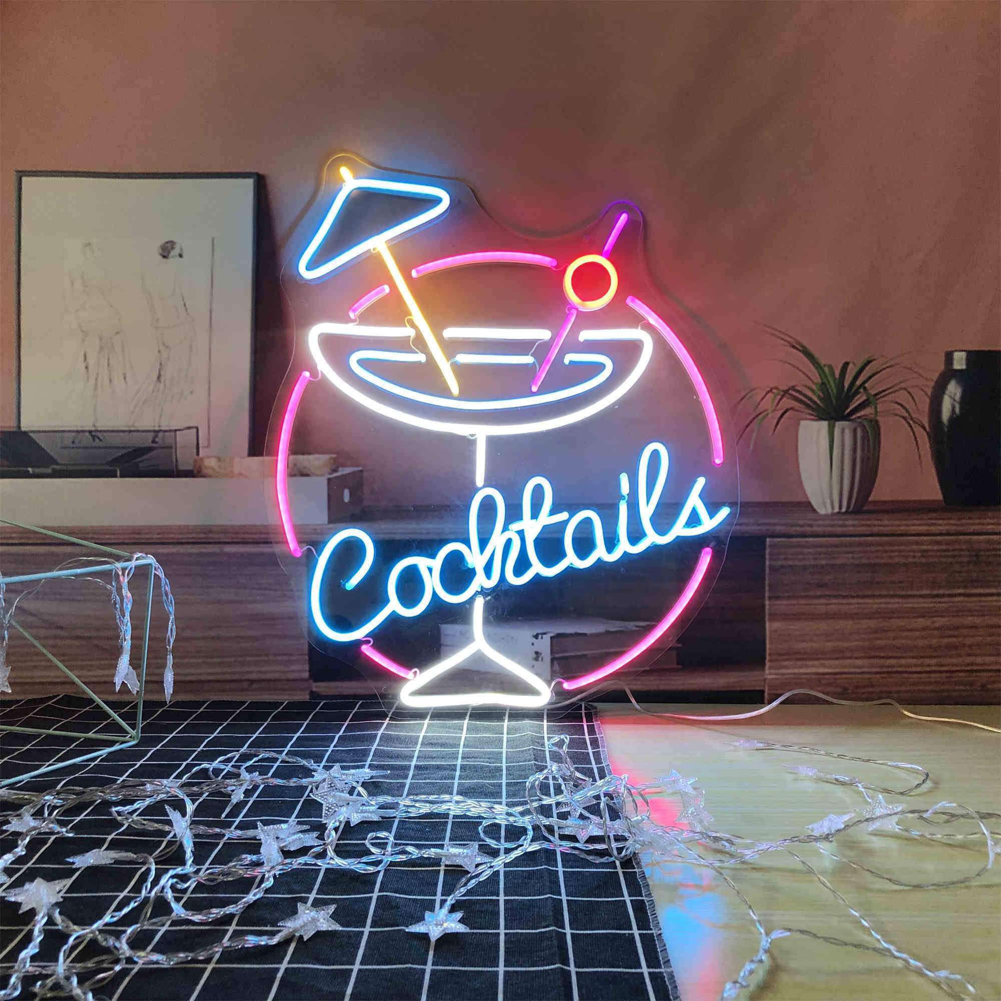 Cocktail LED Neon Signs